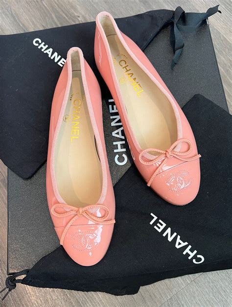 authentic Chanel ballet flats